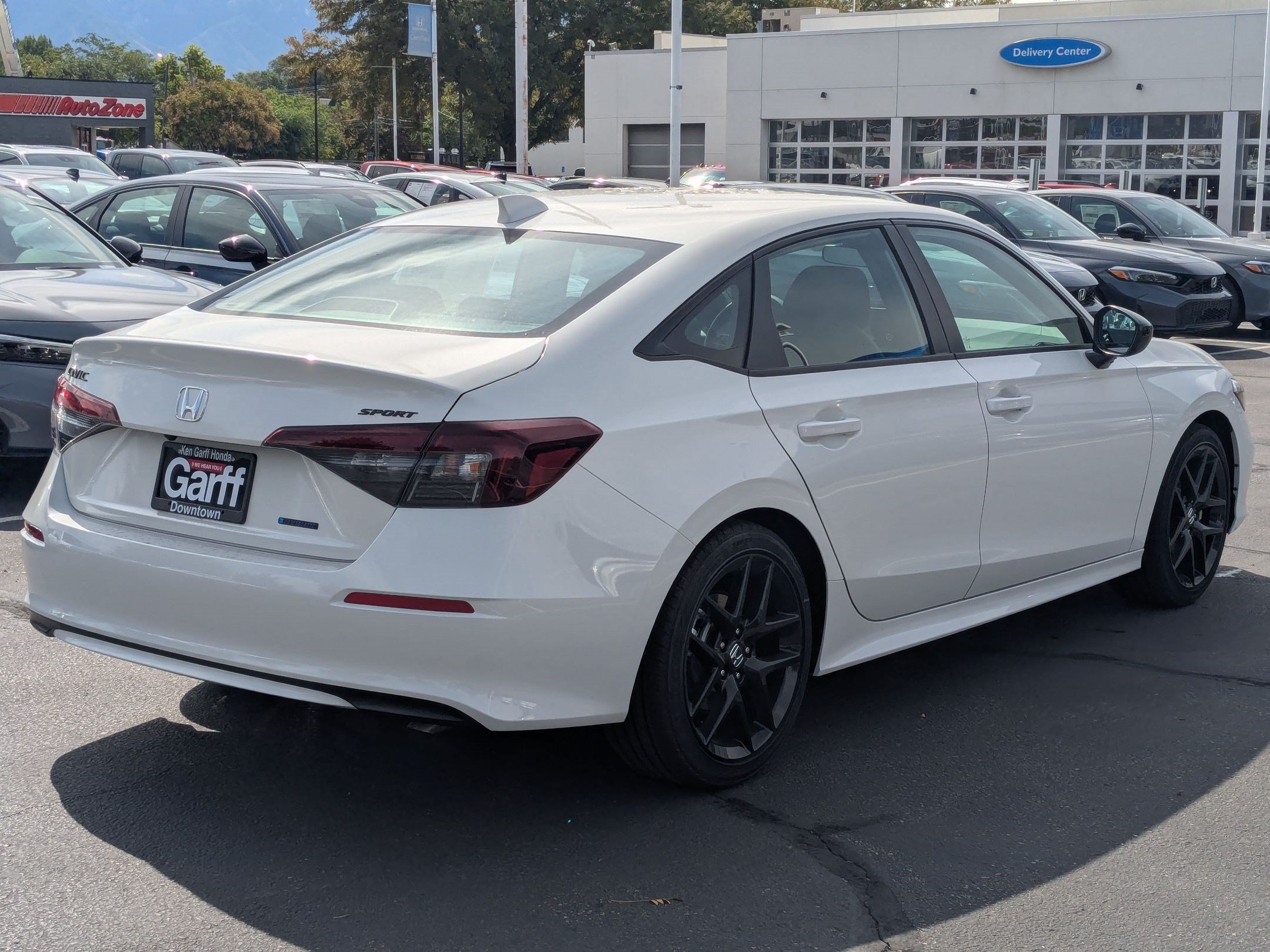 New 2026 Platinum White Pearl Honda Sport image 3
