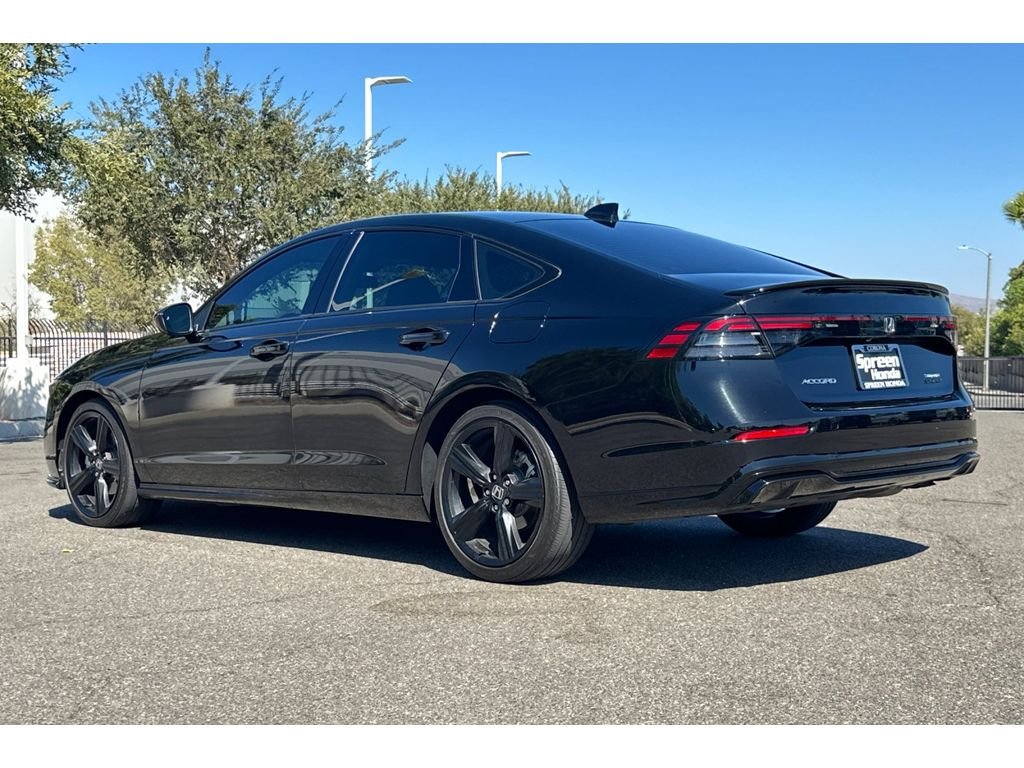 Used 2024 Crystal Black Pearl Honda Sport-L image 3