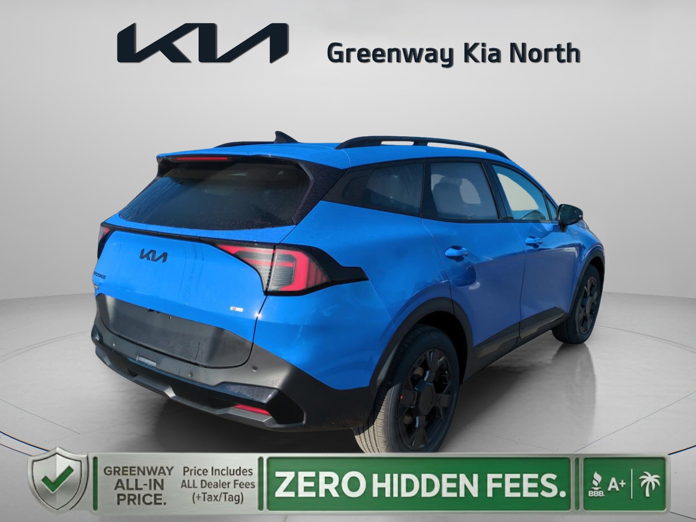 New 2026 Nebular Blue Kia X-Line image 8