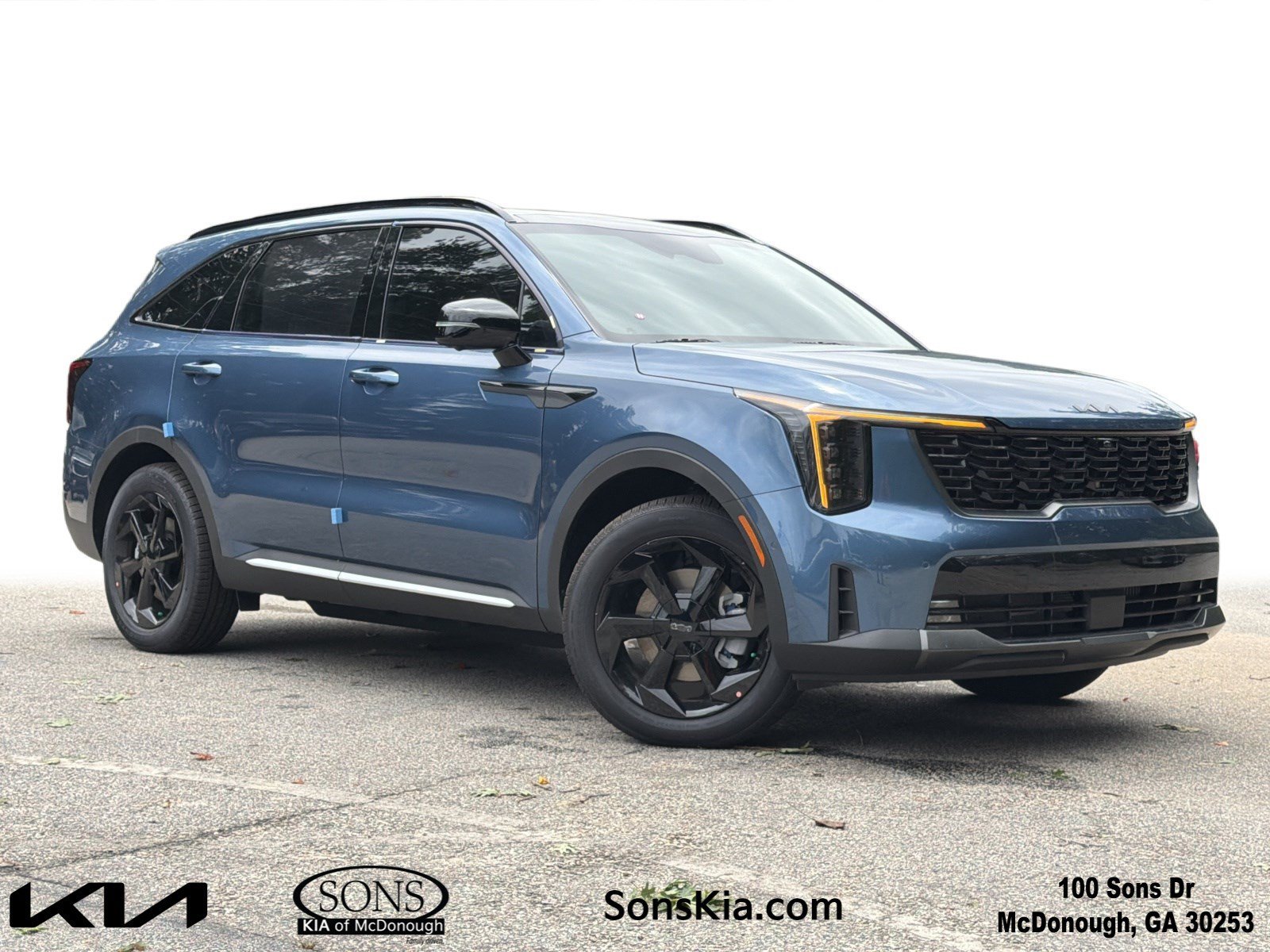New 2026 Mineral Blue Kia X-Line SX Prestige AWD image 1