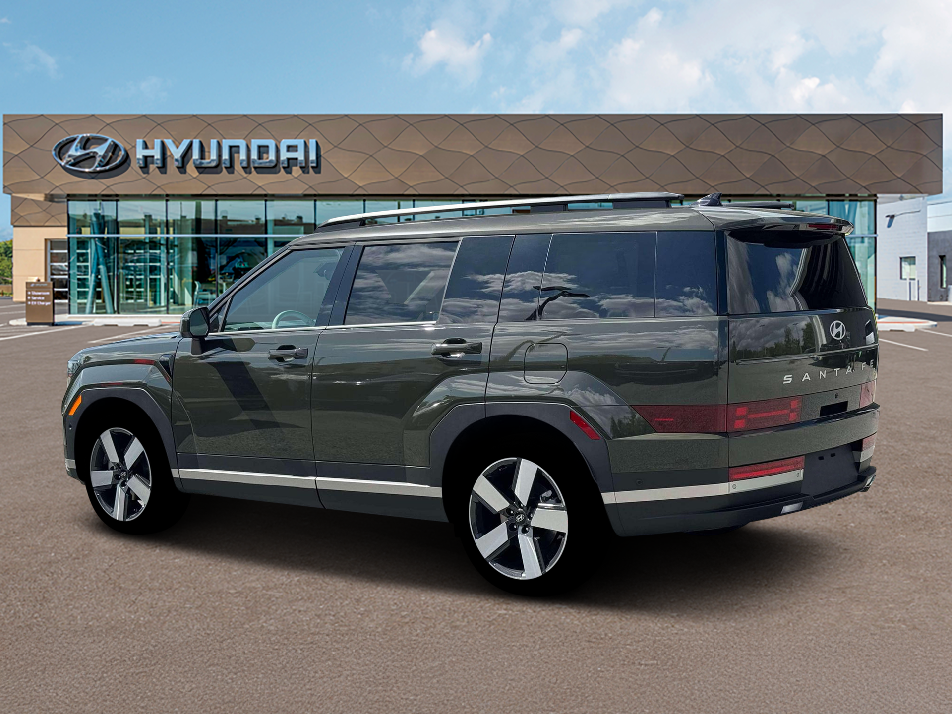 New 2026 Green Hyundai Limited FWD image 4