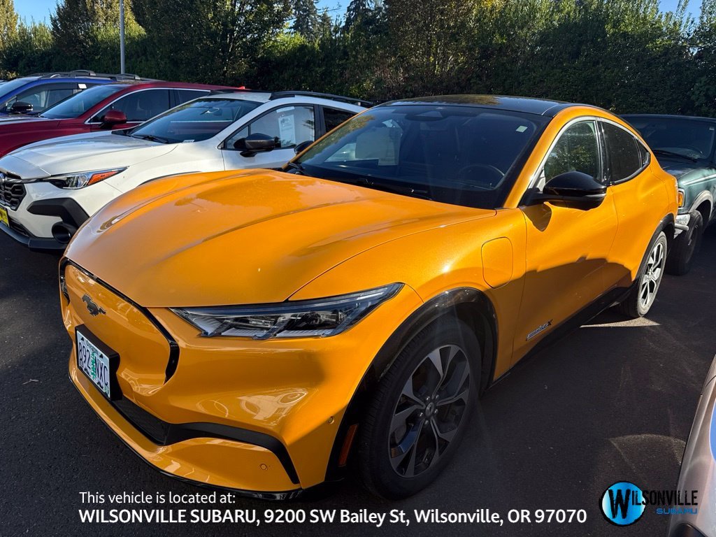 Used 2022 Orange Ford Premium image 1