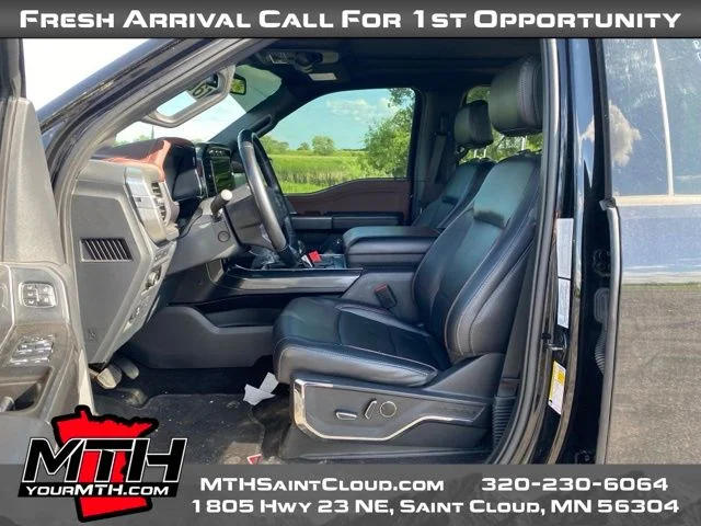 Certified Used 2023 Black Ford Lariat image 9