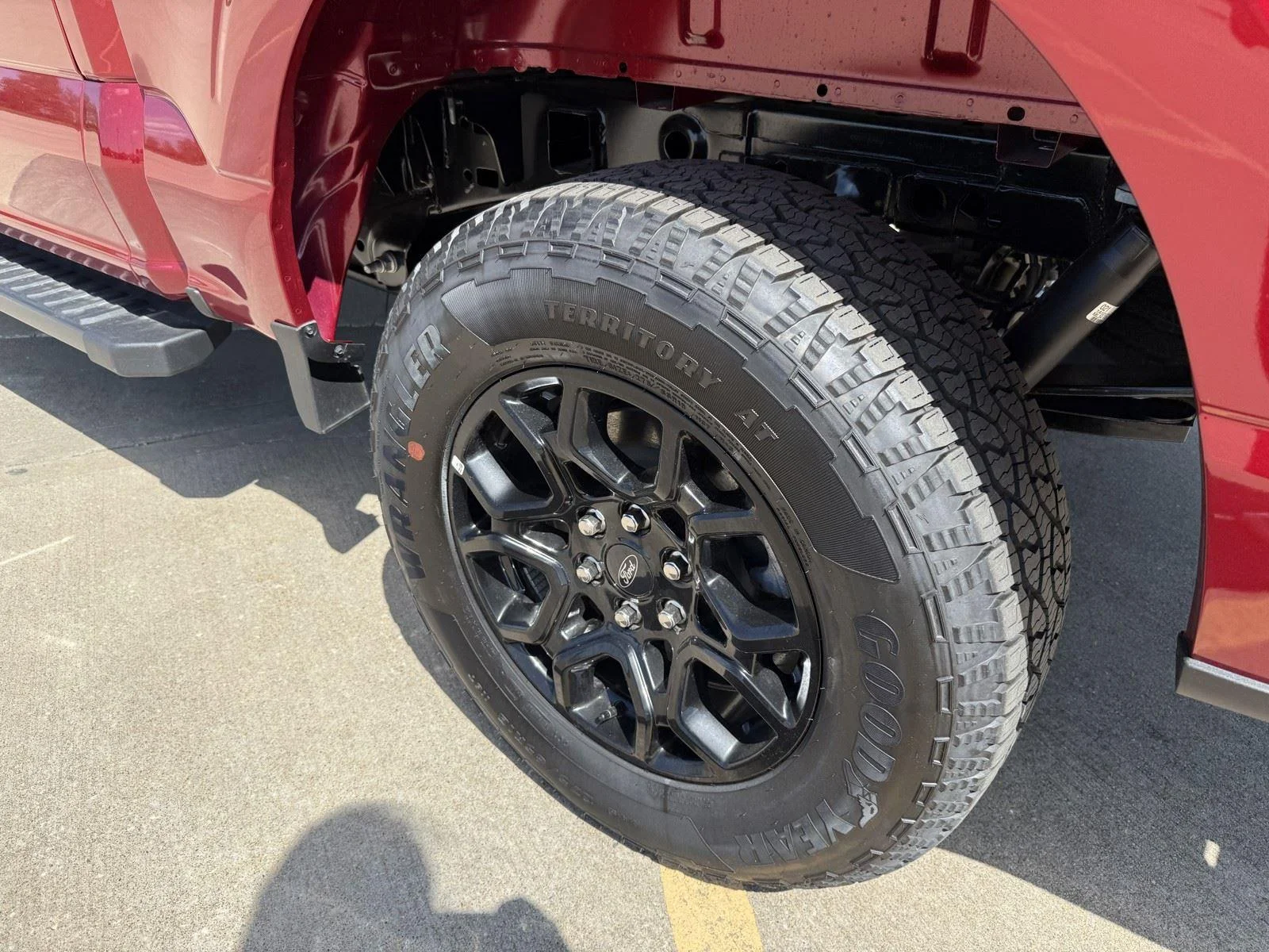 New 2026 Ruby Red Metallic Tinted Clearcoat Ford XLT image 6