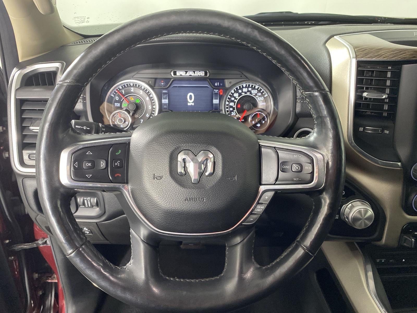 Used 2019 Delmonico Red Pearlcoat Ram Laramie image 12