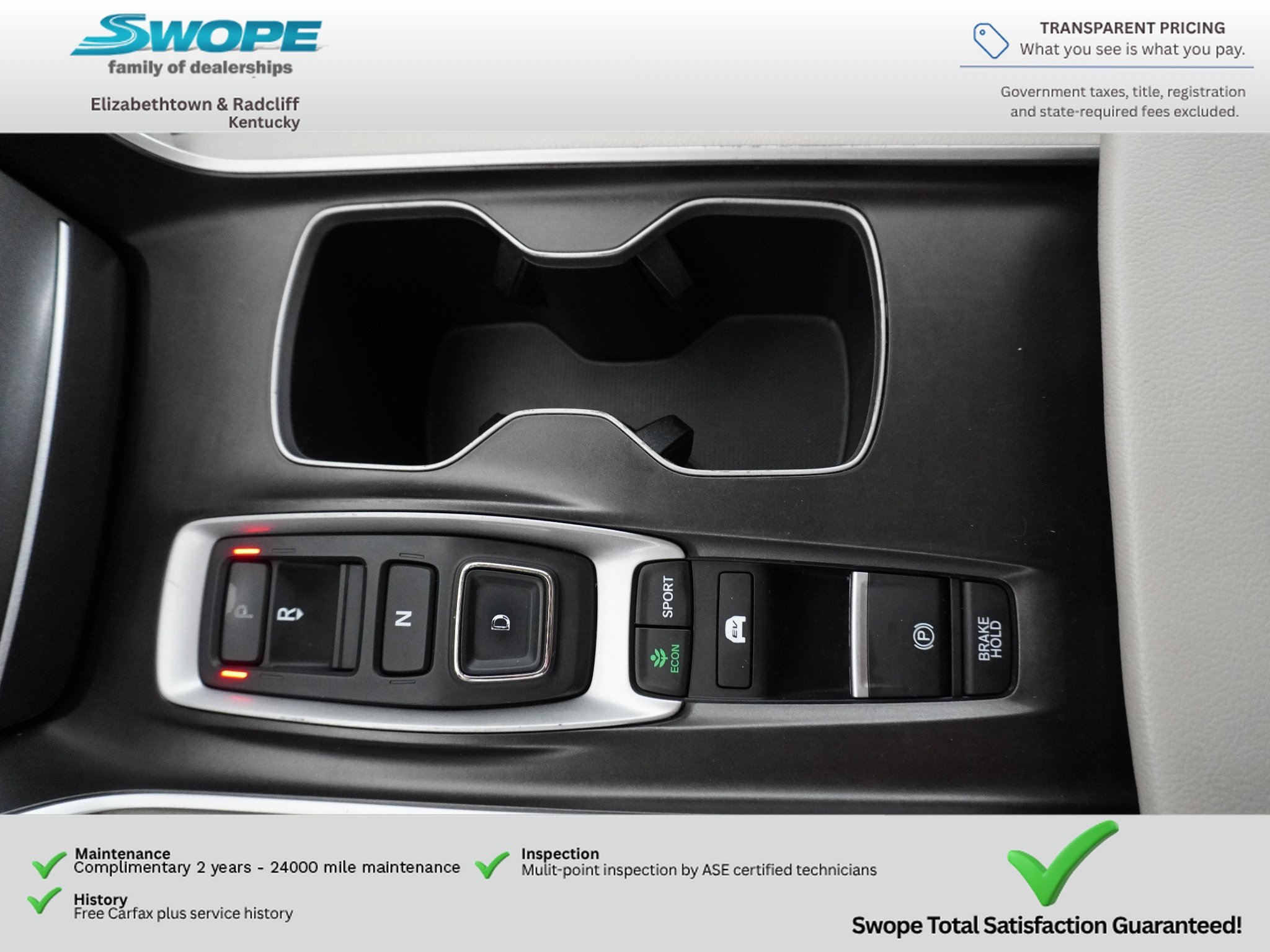 Used 2018 White Orchid Pearl Honda Base image 24