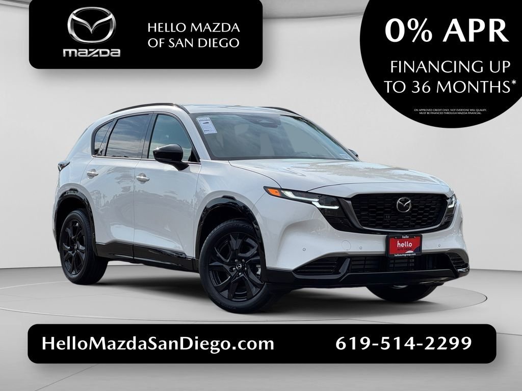 New 2026 Rhodium White Metallic Mazda 2.5 S Premium AWD image 1