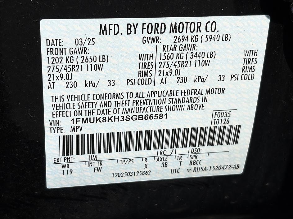 Used 2025 Black Metallic Ford ST-Line image 24