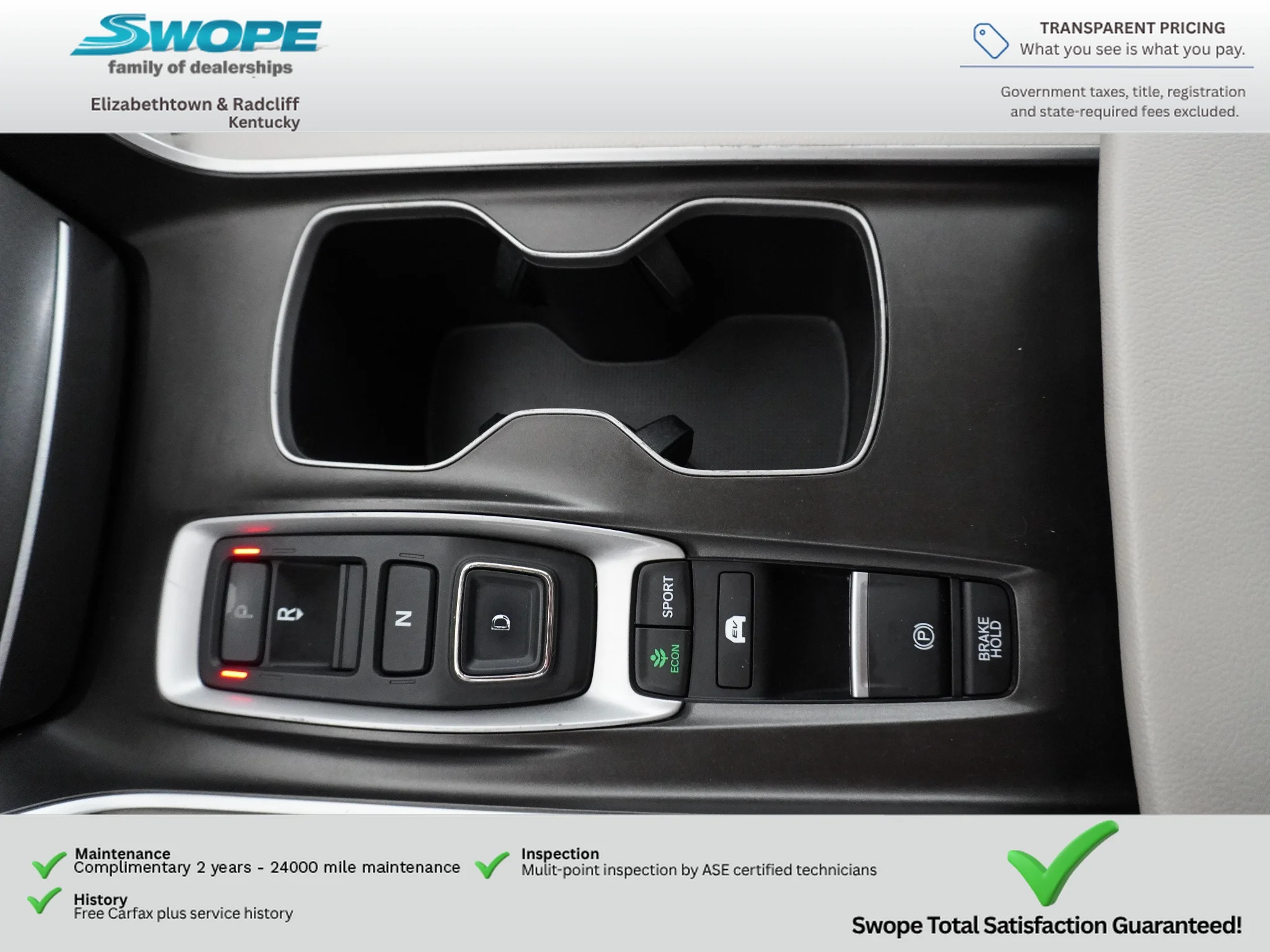 Used 2018 White Orchid Pearl Honda Base image 24