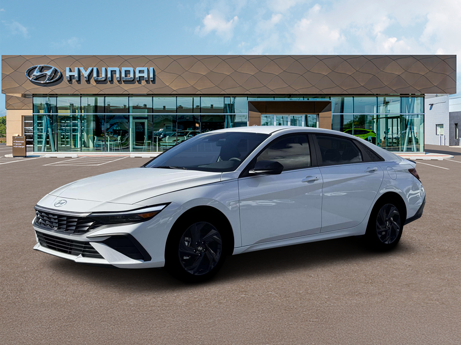New 2026 White Hyundai SEL Sport image 2
