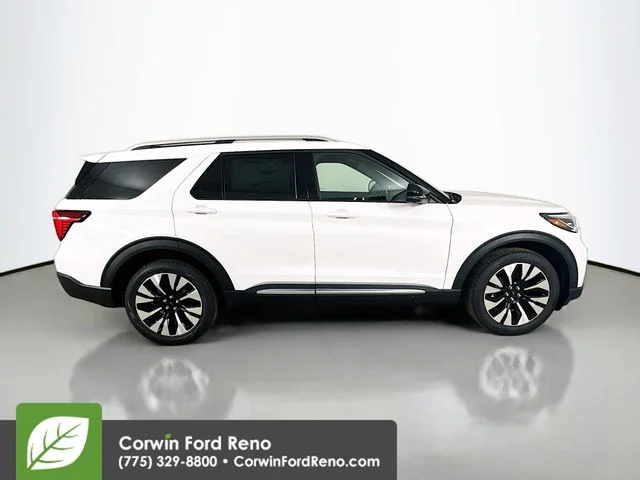 New 2026 Star White Metallic Tri-Coat Ford Platinum image 8