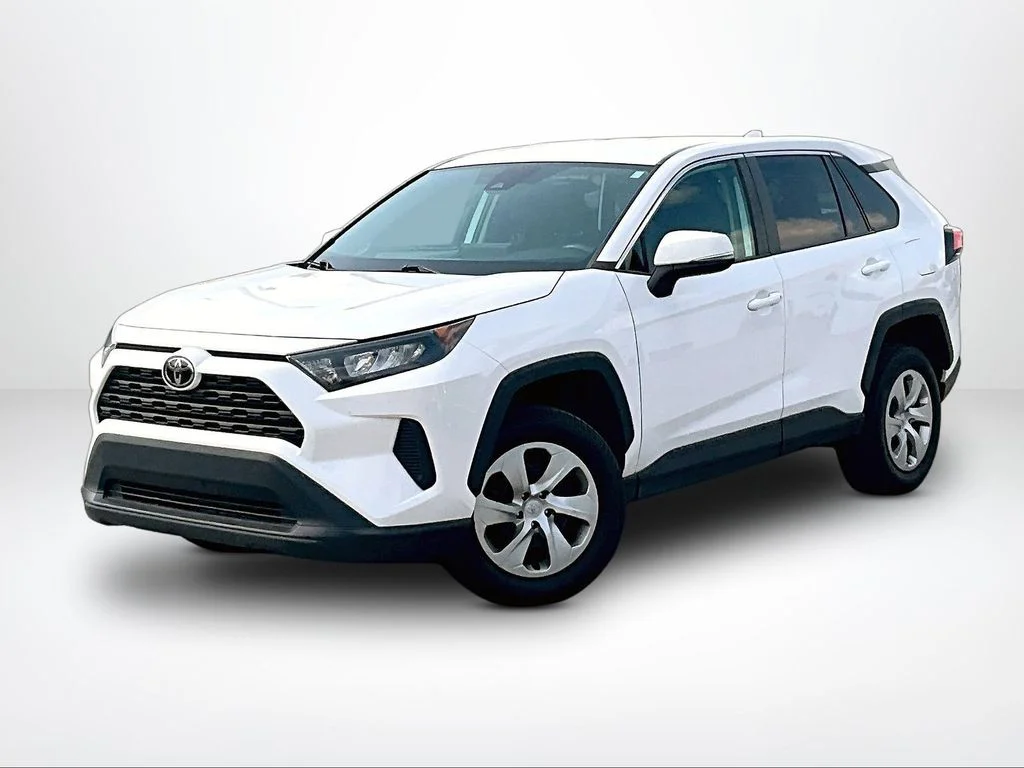 Used 2022 White Toyota LE image 2