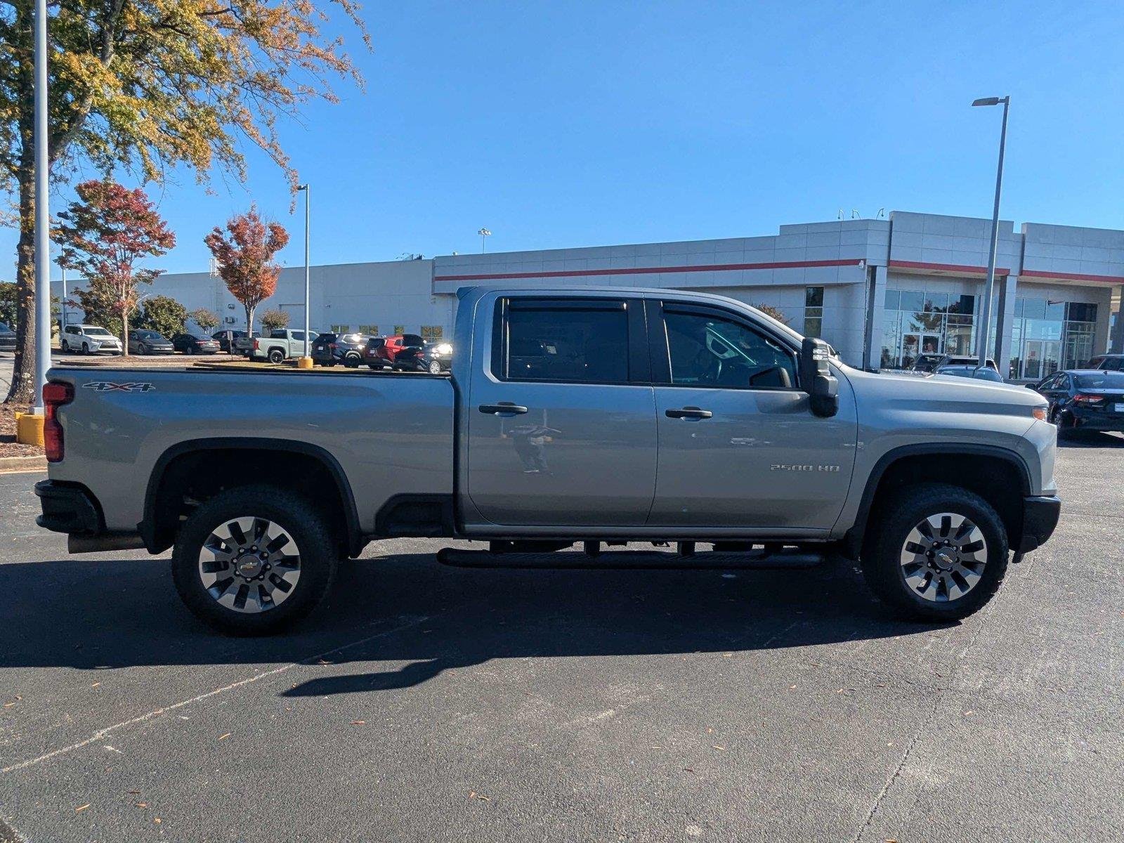 Used 2025 Sterling Gray Metallic Chevrolet Custom image 4