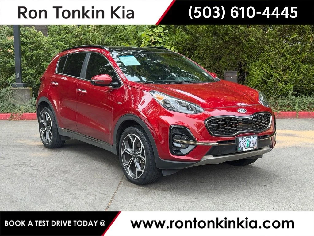 Used 2020 Red Kia SX image 1