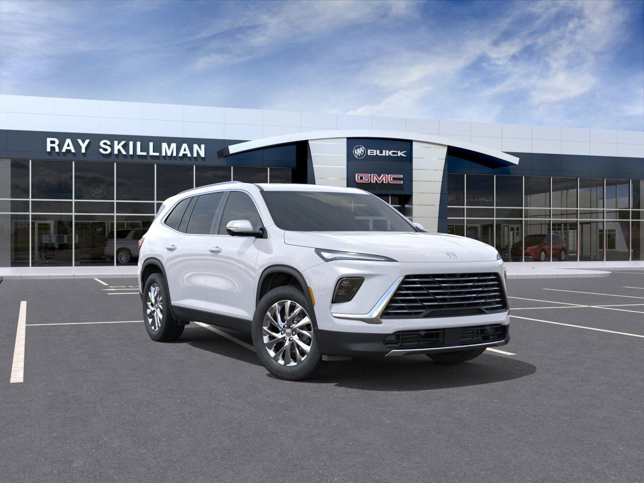 Summit White 2026 Buick Enclave SUV / Crossover Front-Wheel Drive Automatic