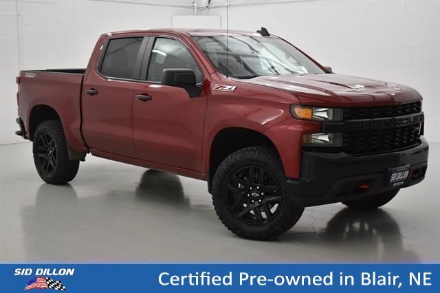 Used 2022 Cherry Red Tintcoat Chevrolet Custom Trail Boss image 11