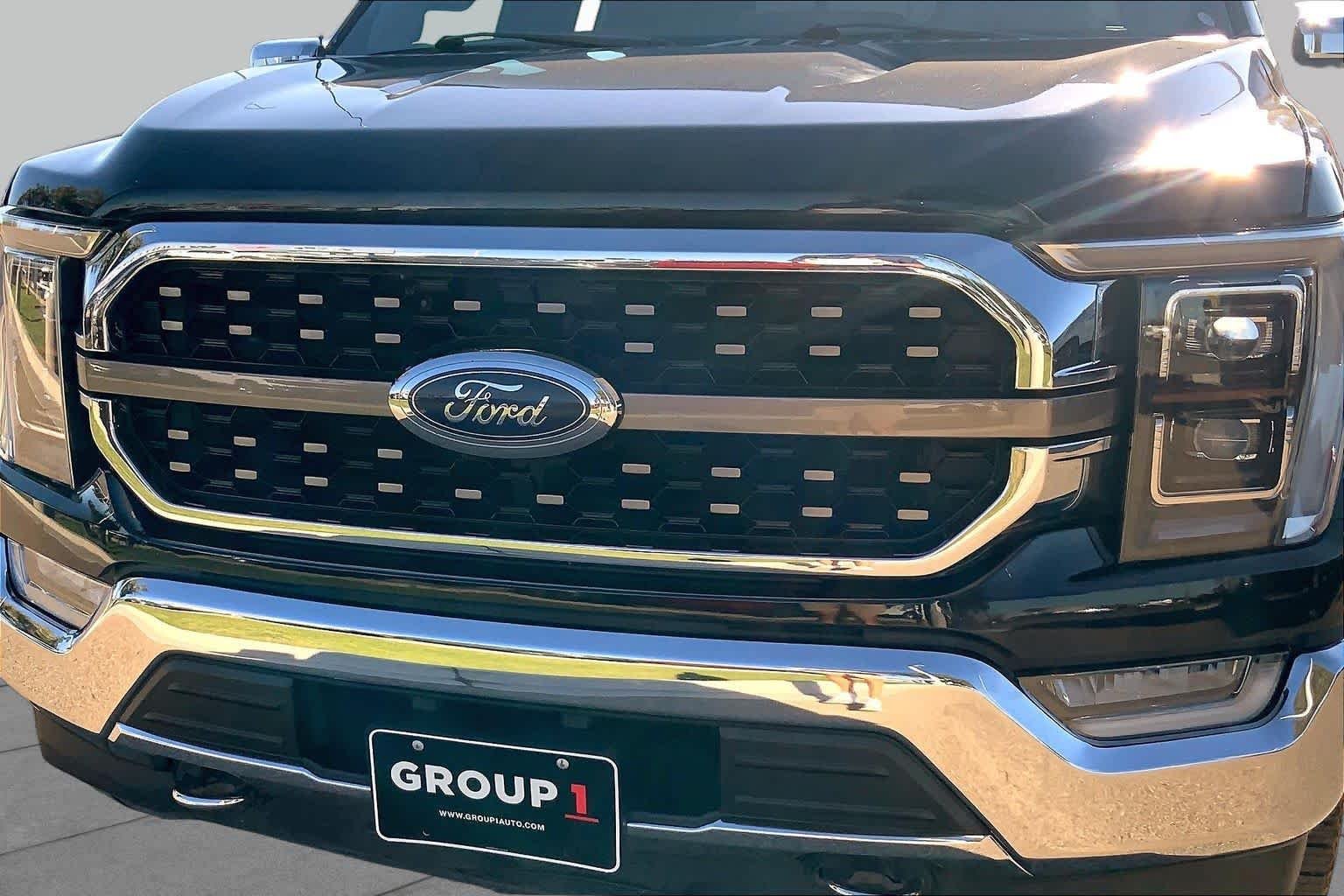Used 2021 Agate Black Metallic Ford King Ranch image 29