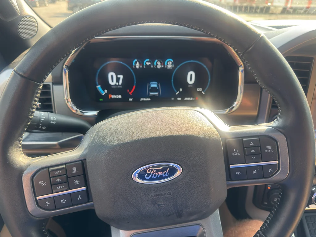 Certified Used 2023 Carbonized Gray Metallic Ford LARIAT image 10