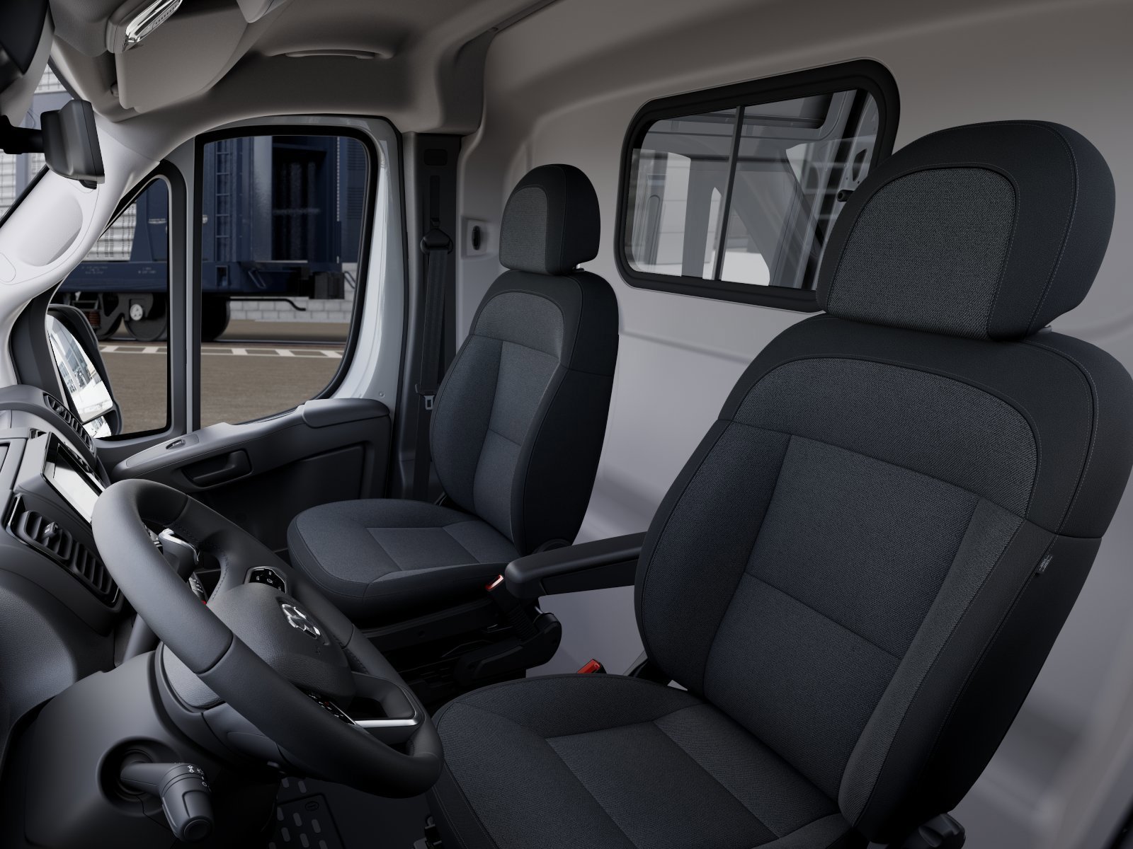 New 2026 Bright White Clearcoat RAM High Roof image 23