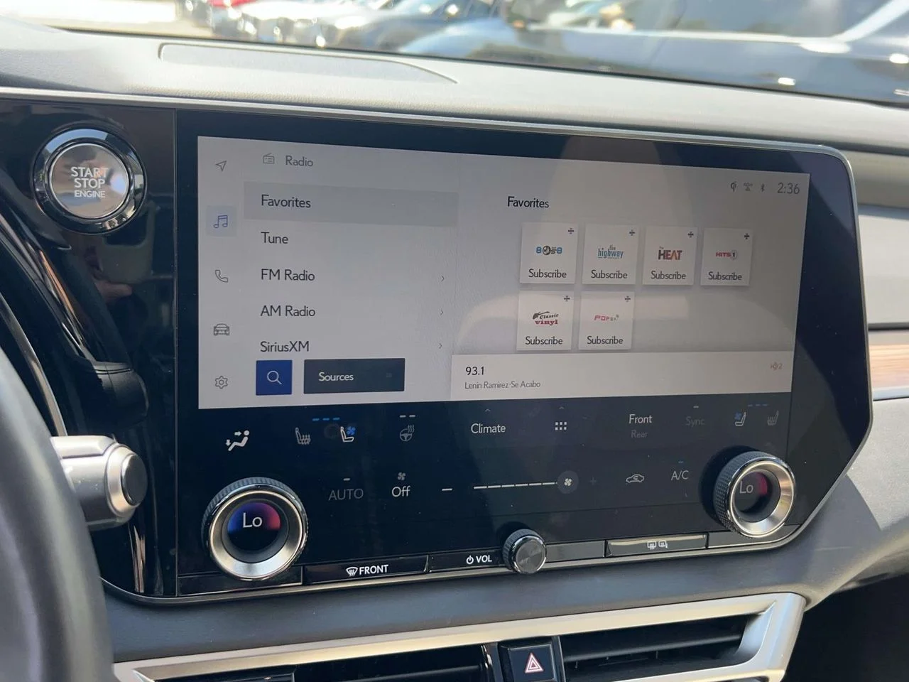 Used 2023 Nebula Gray Pearl Lexus Premium image 40