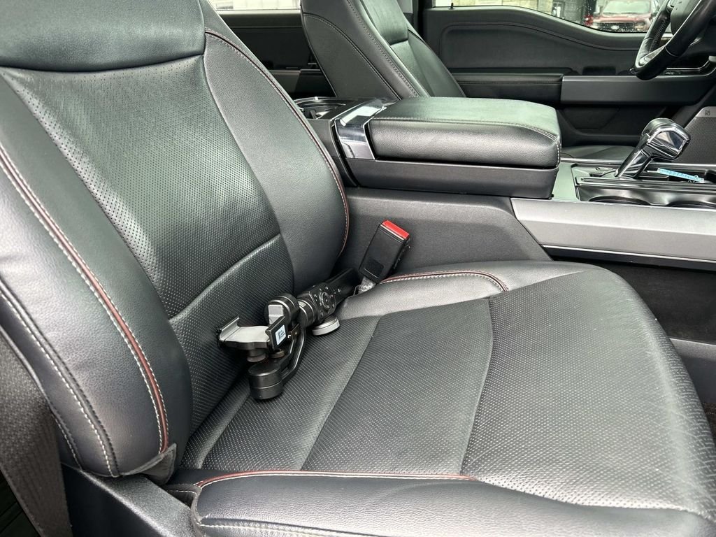 Used 2021 Agate Black Metallic Ford Lariat image 24