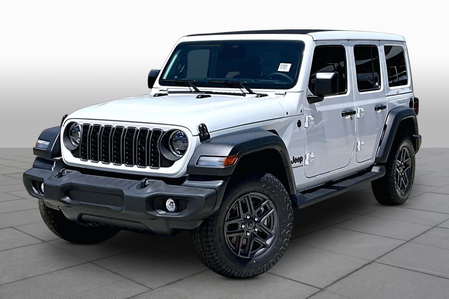 New 2026 Bright White Clearcoat Jeep Sport S image 2