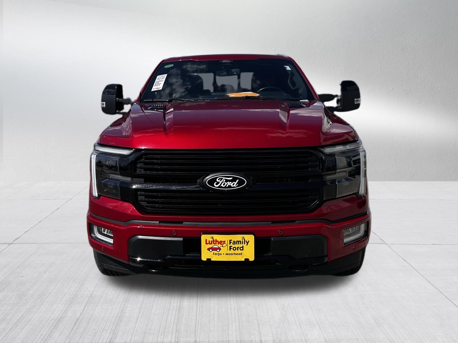 Certified Used 2025 Rapid Red Metallic Tinted Clearcoat Ford Platinum image 2