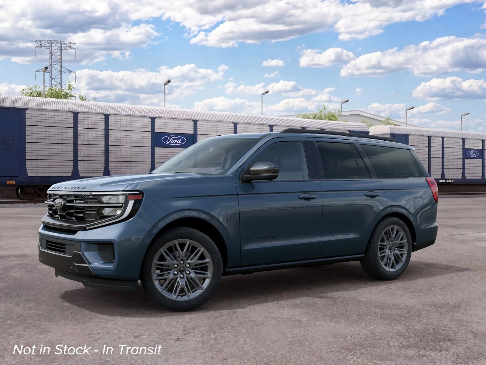 New 2027 Nocturnal Blue Metallic Ford Platinum image 1