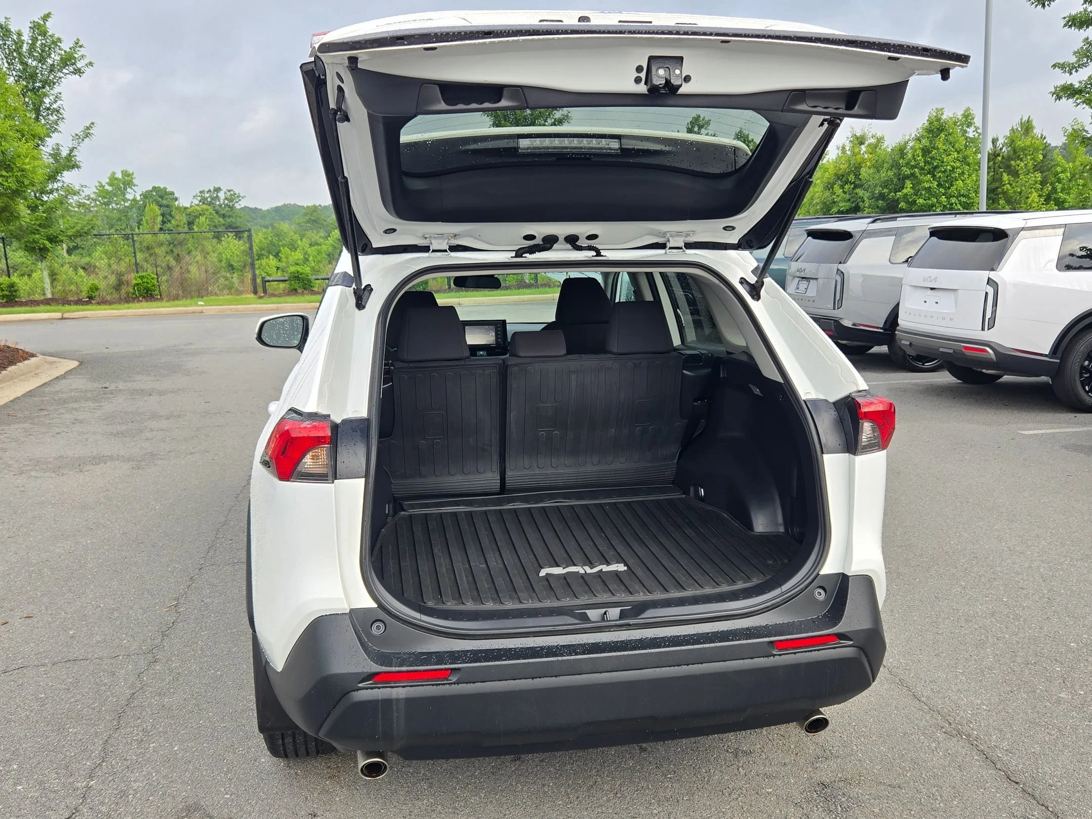 Used 2021 Super White Toyota LE image 31