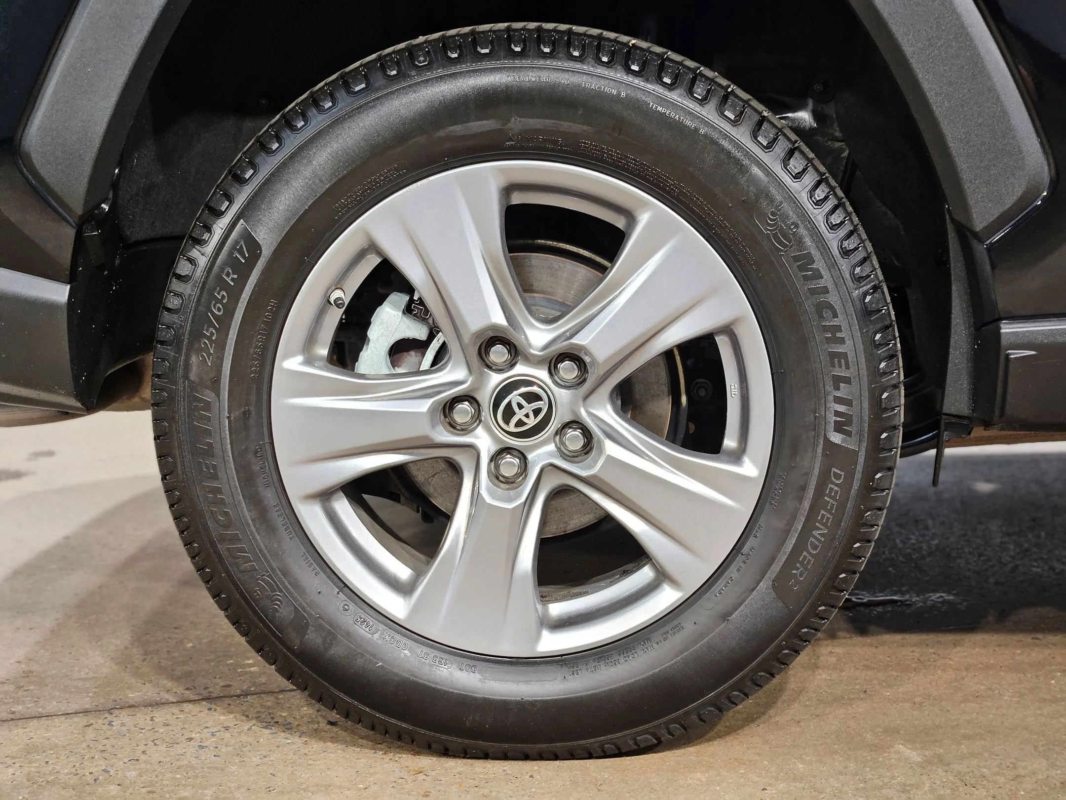 Used 2023 Midnight Black Metallic Toyota Hybrid LE image 17
