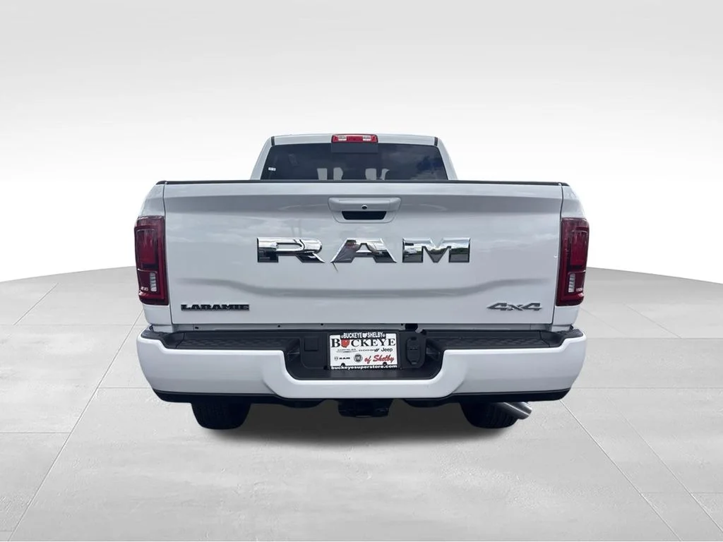 New 2026 Bright White Clear-Coat Exterior Paint RAM LARAMIE image 4