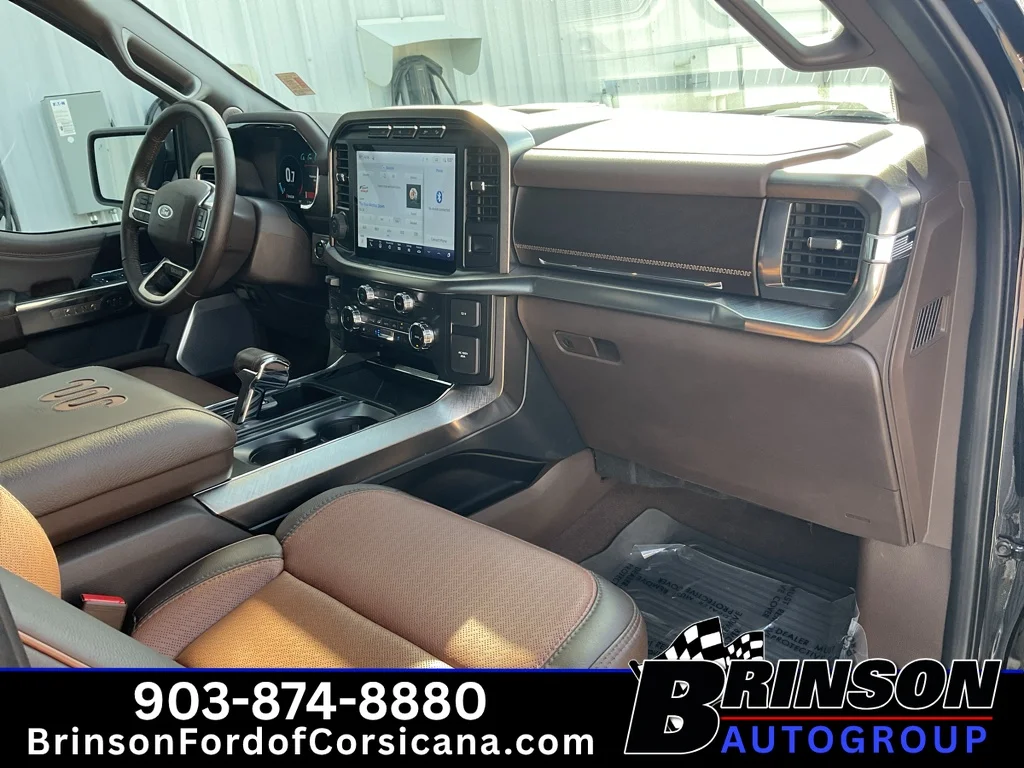 Used 2022 Agate Black Metallic Ford King Ranch image 23