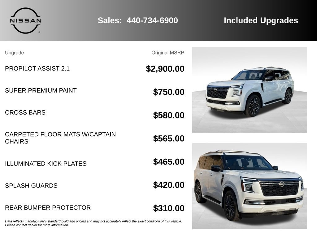New 2026 Everest White TriCoat Nissan Platinum Reserve image 7