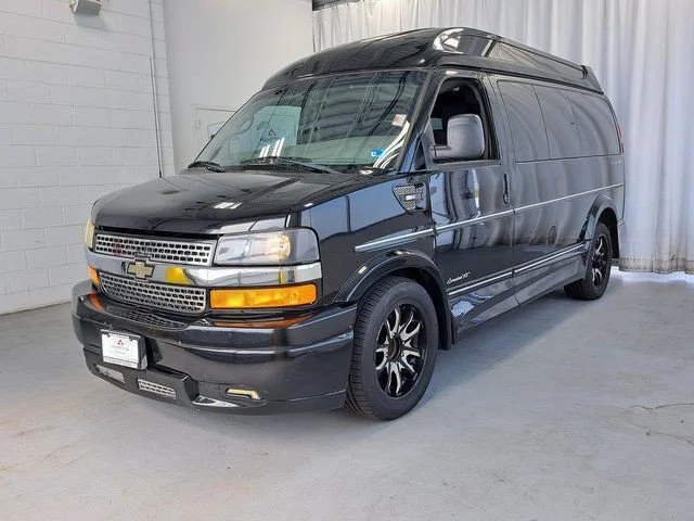 Used 2015 Black Chevrolet Work Van image 2