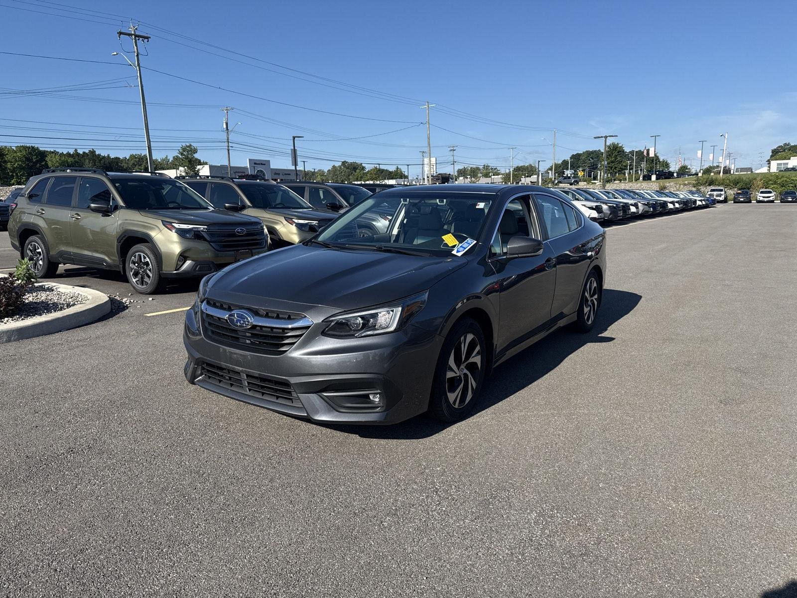 Used 2021 Magnetite Gray Metallic Subaru Premium image 6