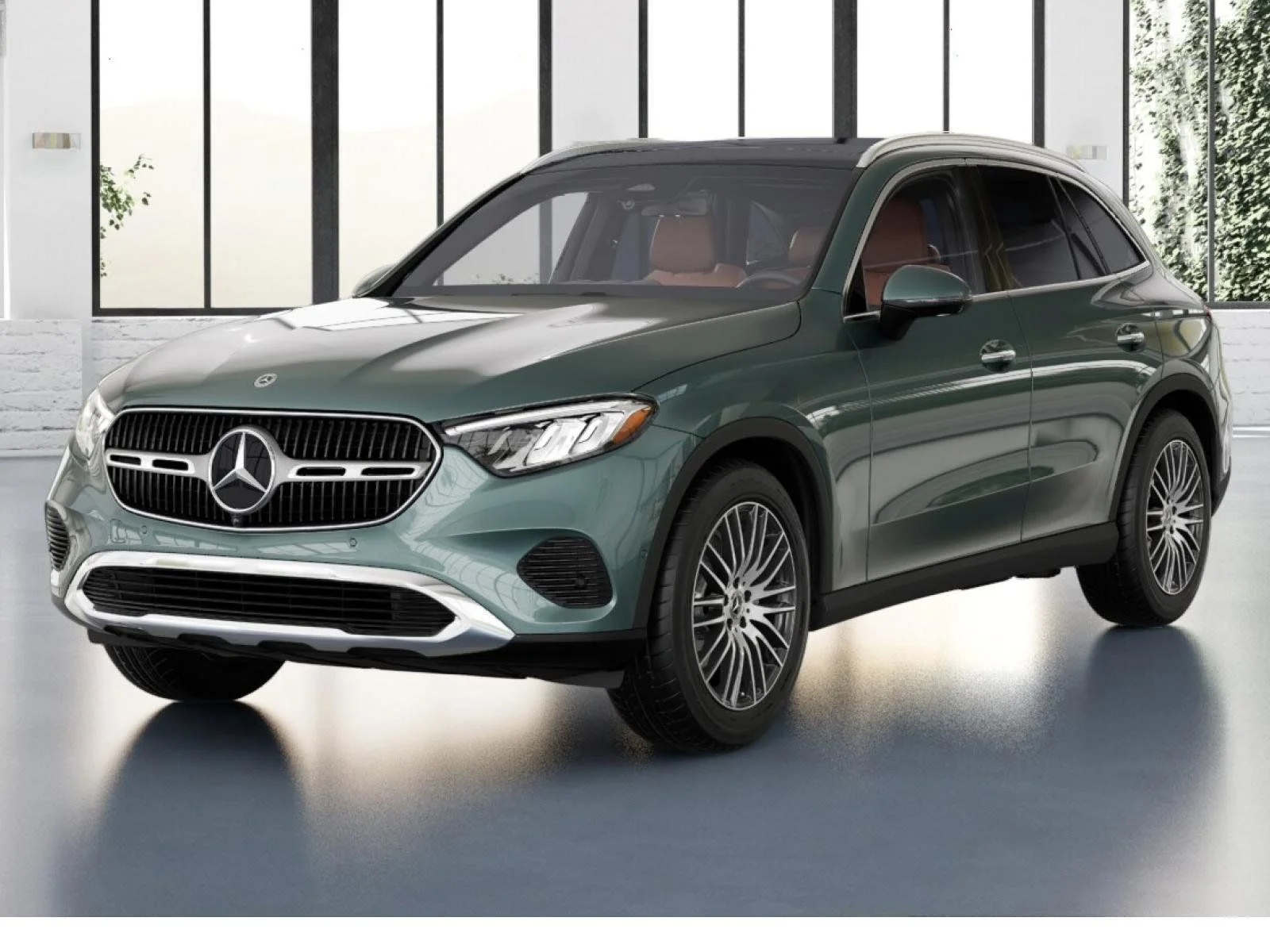 New 2026 Silver Mercedes-Benz GLC 300 image 1