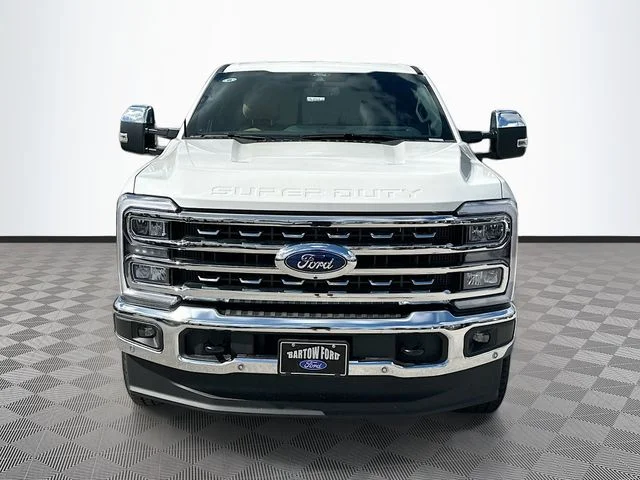 New 2026 White Metallic Ford Lariat image 2