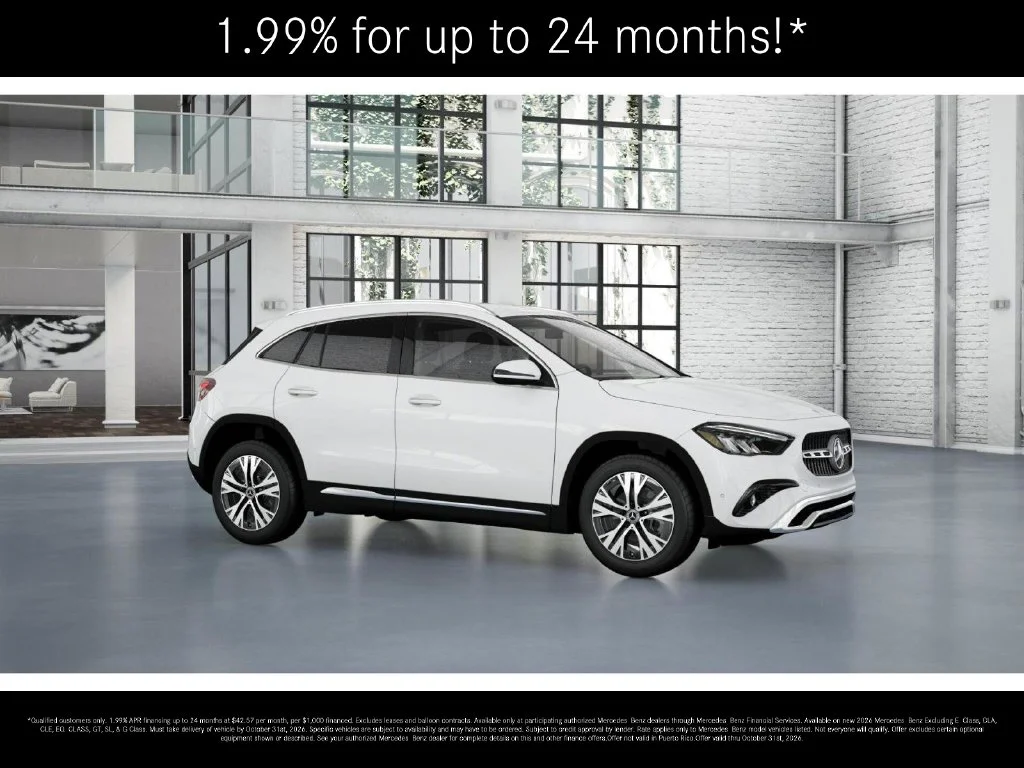 New 2026 Polar White Mercedes-Benz GLA 250 image 13