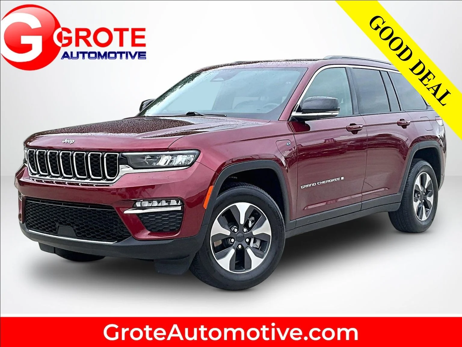 Used 2024 Red Jeep 4xe image 1
