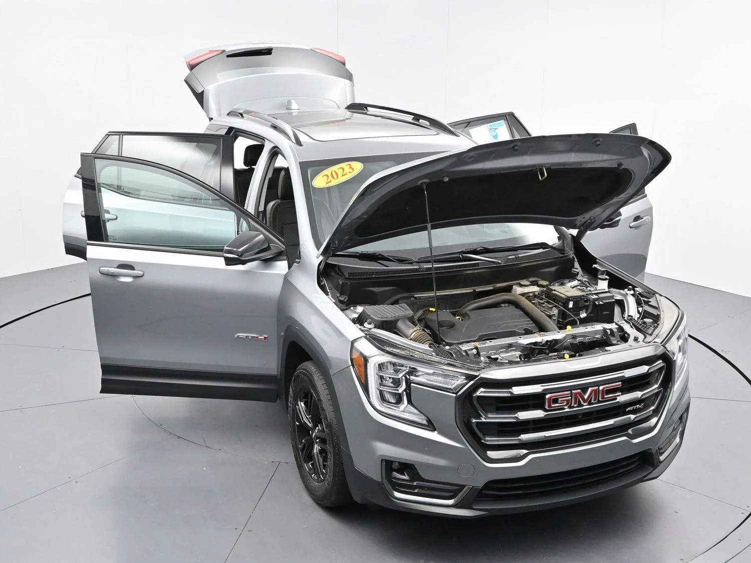 Used 2023 Sterling Metallic GMC AT4 image 49