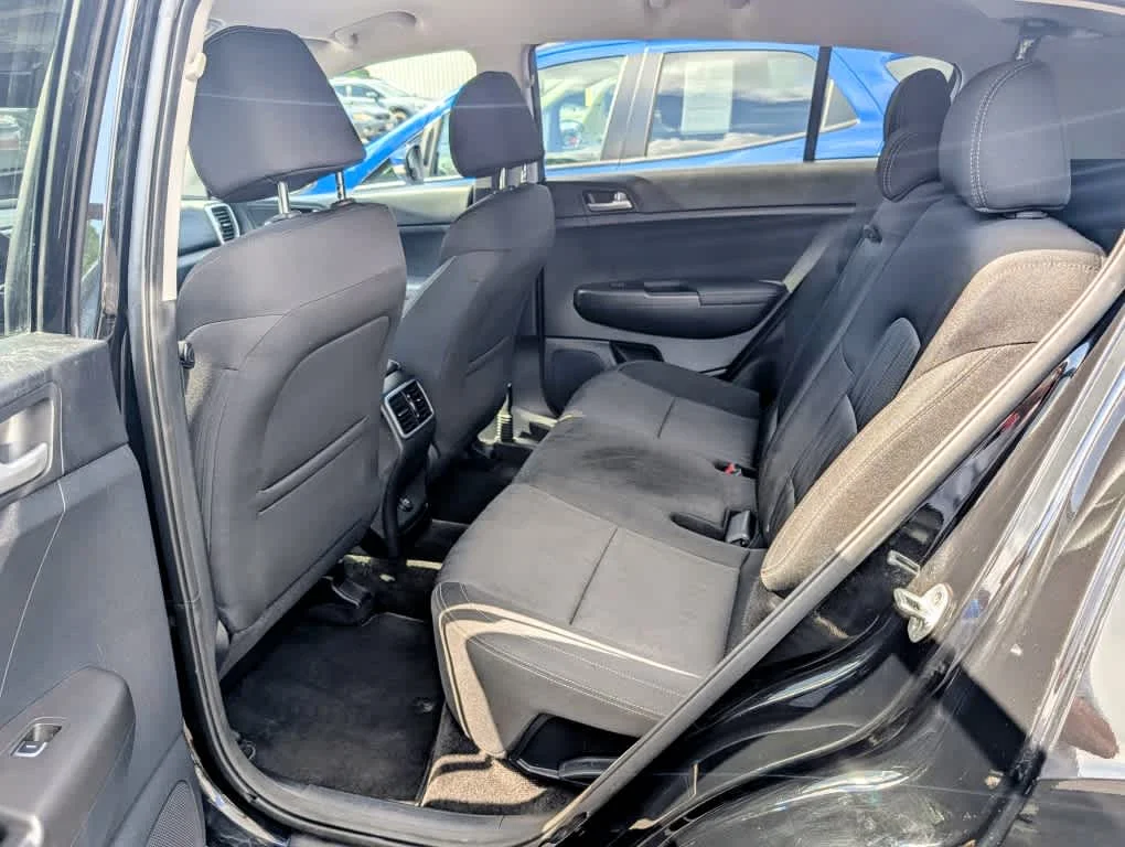 Used 2021 Black Cherry Kia LX image 8