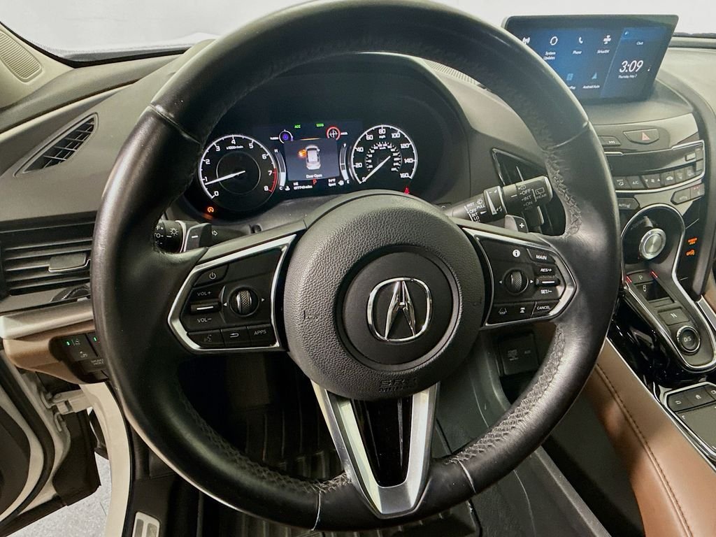 Used 2020 Platinum White Pearl Acura w/Technology Pkg image 12