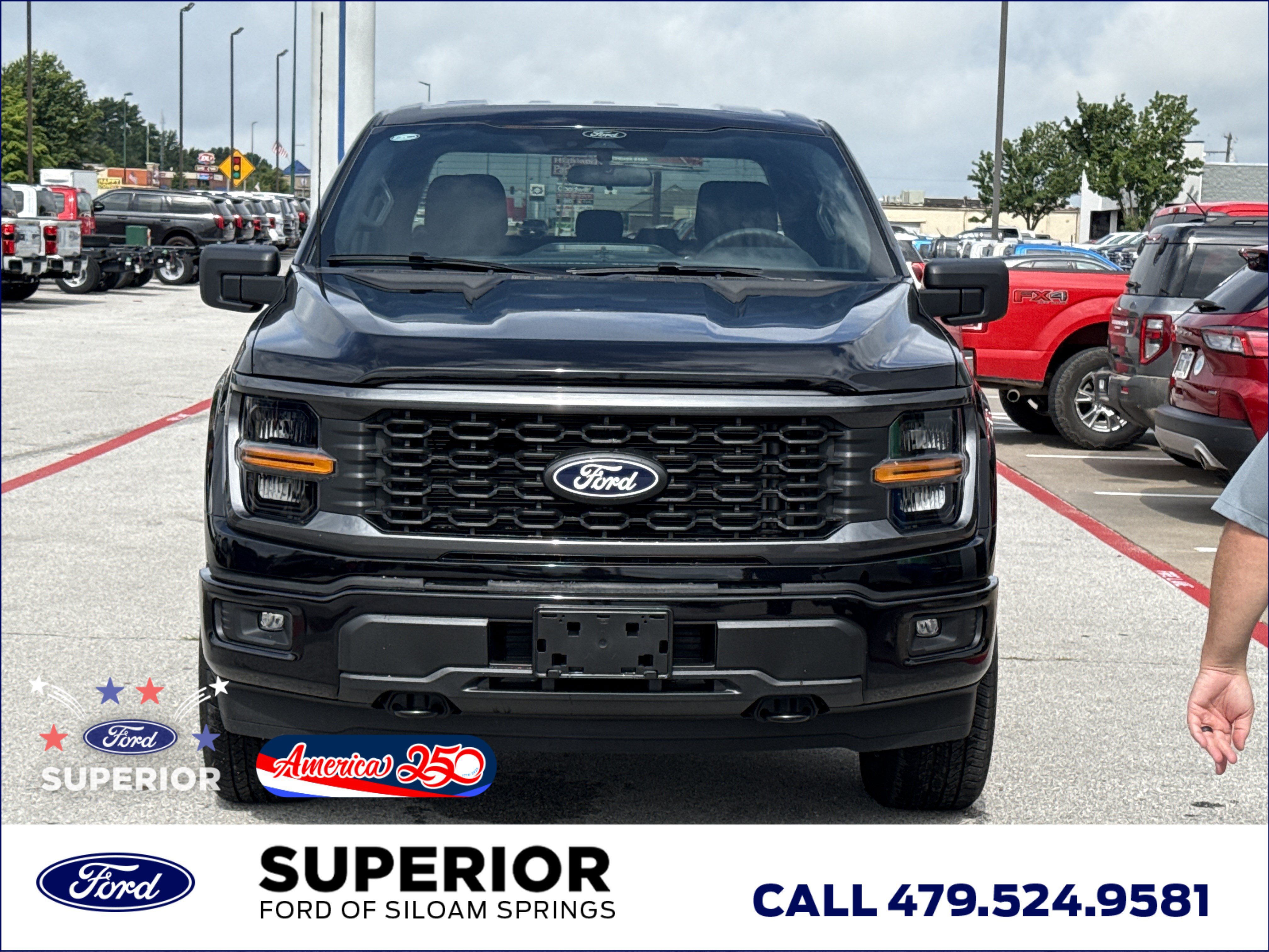 New 2026 Agate Black Metallic Ford STX 4WD image 11