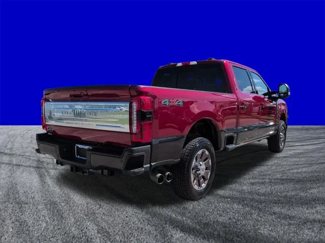 Certified Used 2024 Rapid Red Metallic Tinted Clearcoat Ford King Ranch image 4
