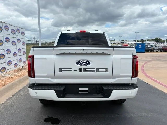 Used 2025 White Metallic Ford Platinum image 5