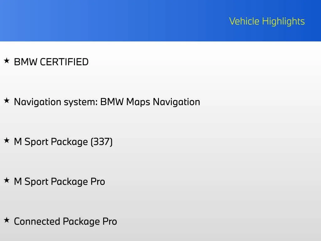 Certified Used 2023 Mineral White Metallic BMW eDrive40 image 5