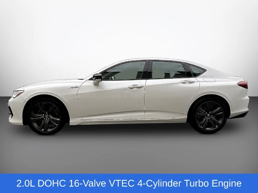 Used 2022 Platinum White Pearl Acura A-Spec Package image 4