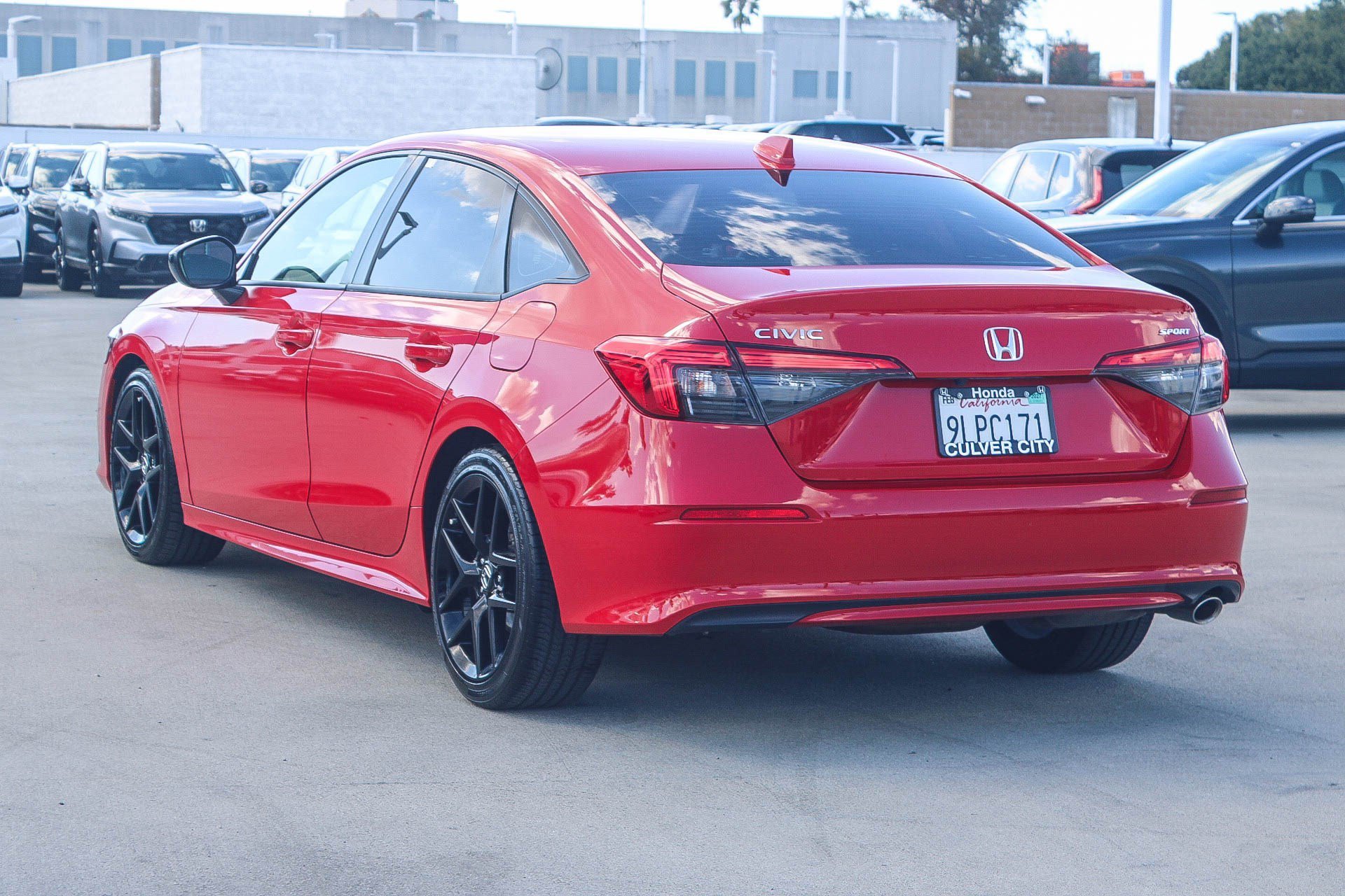 Certified Used 2024 Rallye Red Honda 2.0L 4D SPORT image 33
