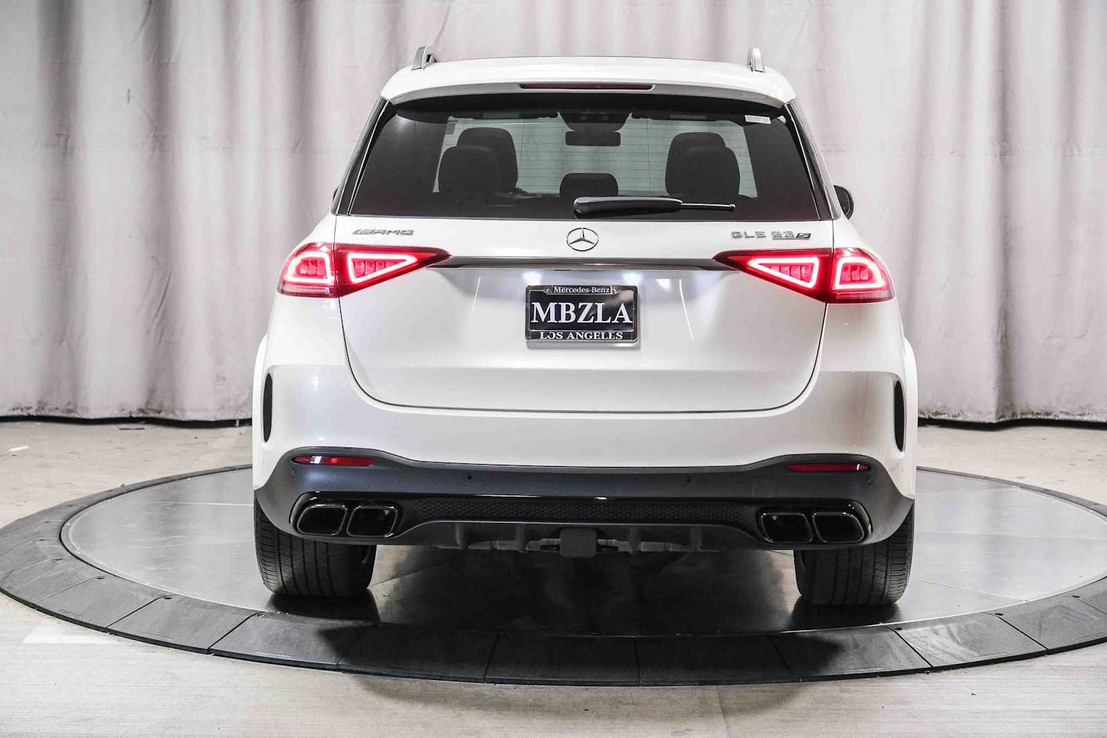 Certified Used 2022 MANUFAKTUR Diamond White Bright Mercedes-Benz AMG® GLE 63 S image 3