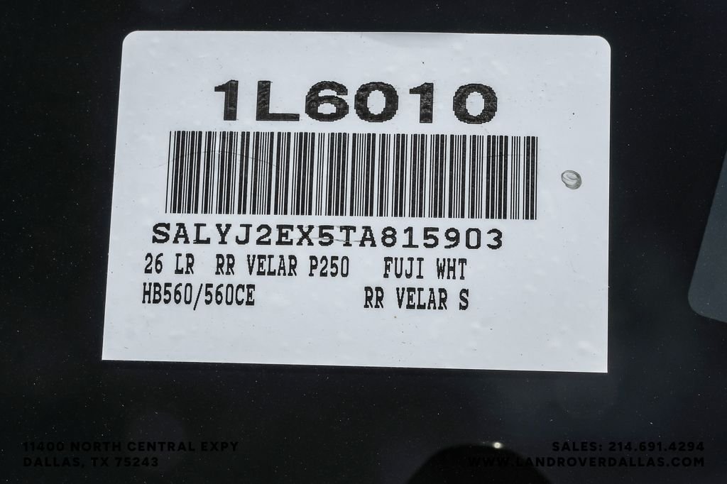 2026 Land Rover Range Rover Velar S - Photo 52